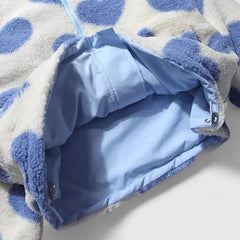 Women’s Reversible Jacket with Heart Print
