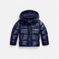 Maria | Hooded Puffer Jacket with Front Zip