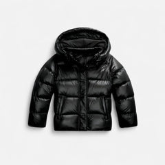 Maria | Hooded Puffer Jacket with Front Zip
