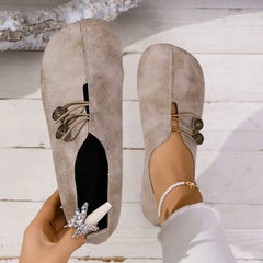 Women's Soft Loafers with Elastic Closure