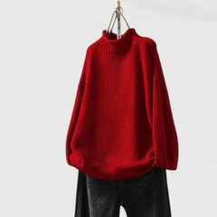 Women’s Sophisticated Sweater with High Neck