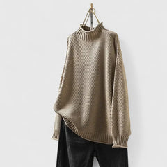 Women’s Sophisticated Sweater with High Neck