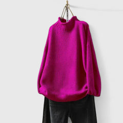 Women’s Sophisticated Sweater with High Neck