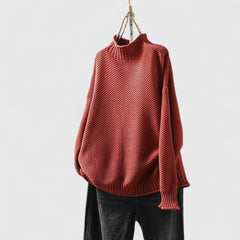 Women’s Sophisticated Sweater with High Neck