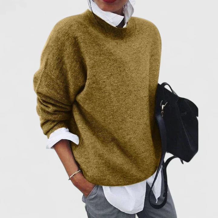 Fleur | Oversized Sweater with Drop Shoulder