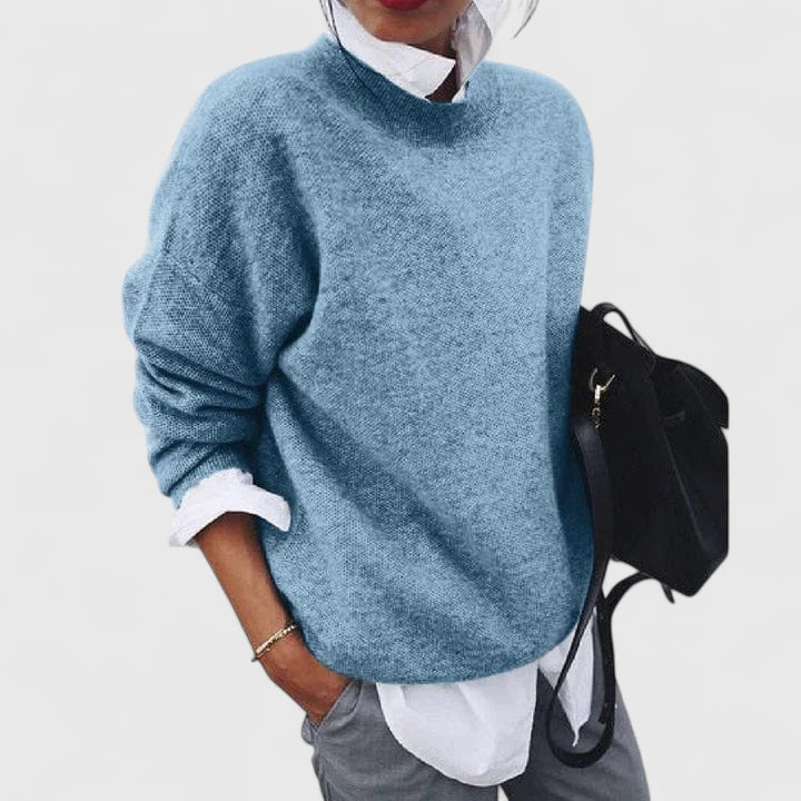 Fleur | Oversized Sweater with Drop Shoulder