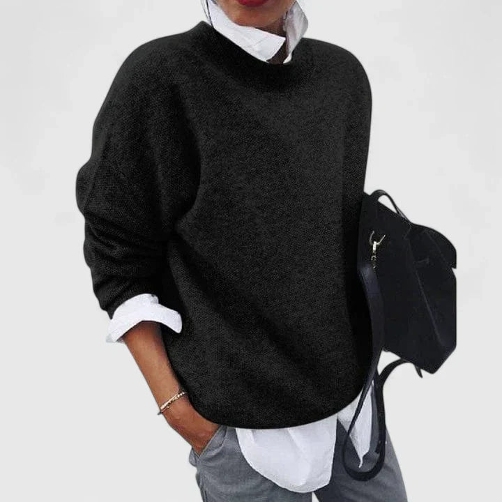 Fleur | Oversized Sweater with Drop Shoulder