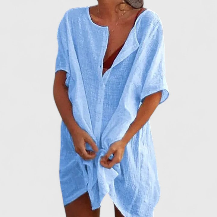 Women’s Tunic Dress with Relaxed Fit