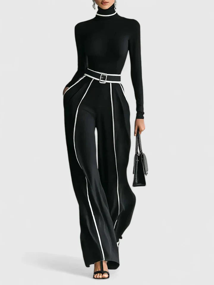 Women’s Two-Piece Set with Belt