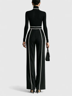 Women’s Two-Piece Set with Belt