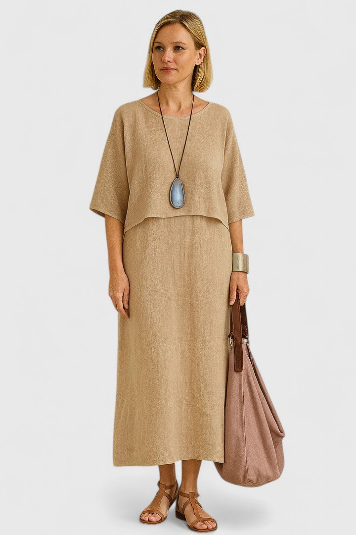Women’s Two-Piece Style Linen Tops & Skirts - Lightweight Comfort
