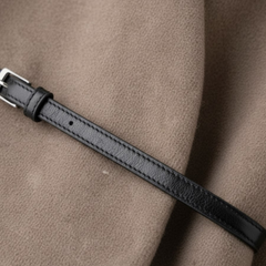 Women’s V-Neck Wrap Jacket with Black Belt