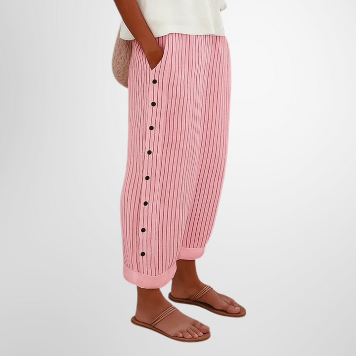 Women’s Wide-Leg Pants - Elastic Waist