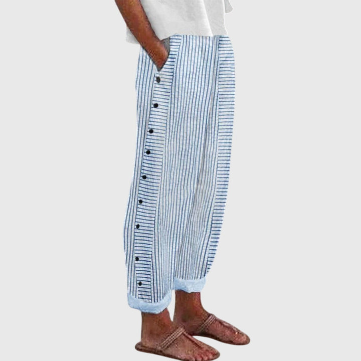 Women’s Wide-Leg Pants - Elastic Waist