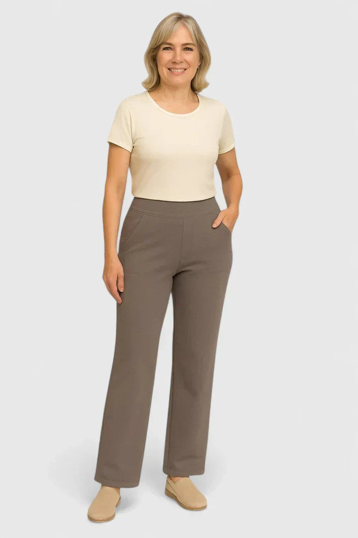 Women’s Wide-Leg Pants with Comfort Fit