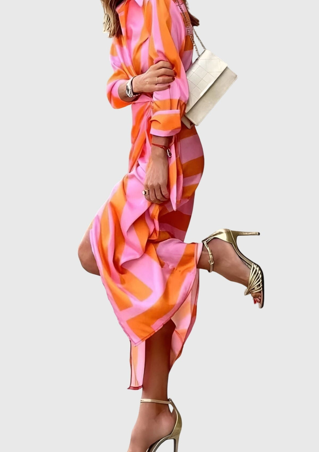 Women’s Wrap Dress with Print
