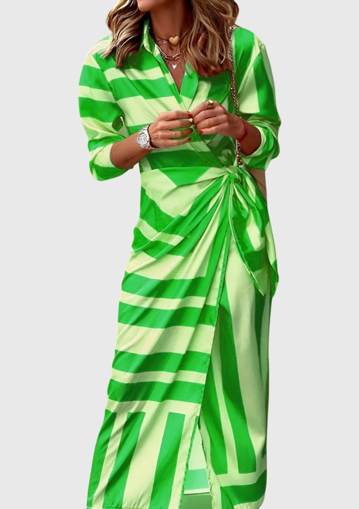 Women’s Wrap Dress with Print