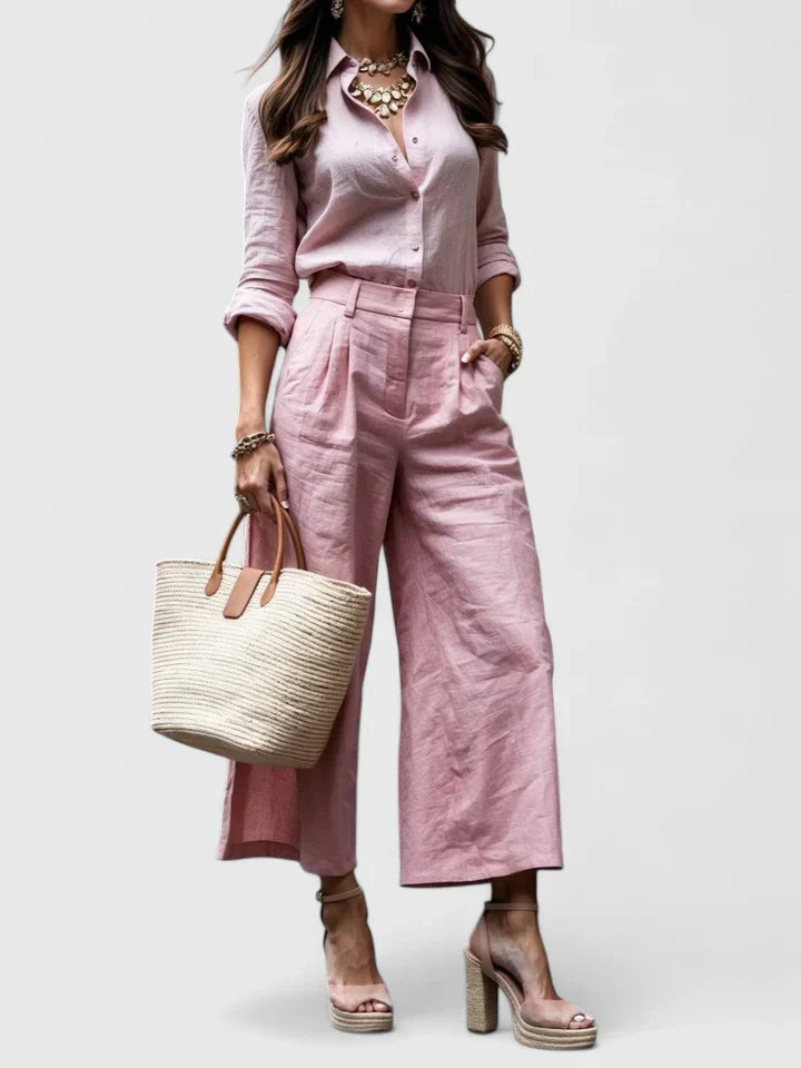 Zaryelle | Women’s Comfortable Two-Piece Set with Relaxed Fit