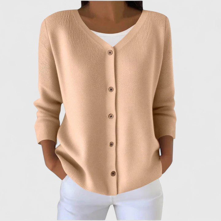 Women’s Elegant Button Front Cardigan