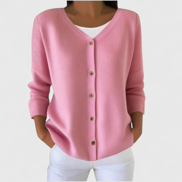 Women’s Elegant Button Front Cardigan