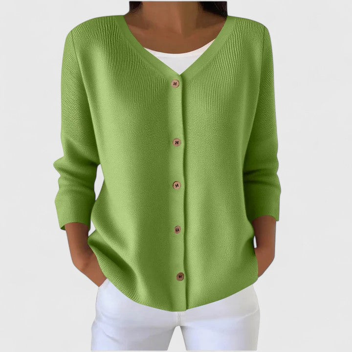 Women’s Elegant Button Front Cardigan