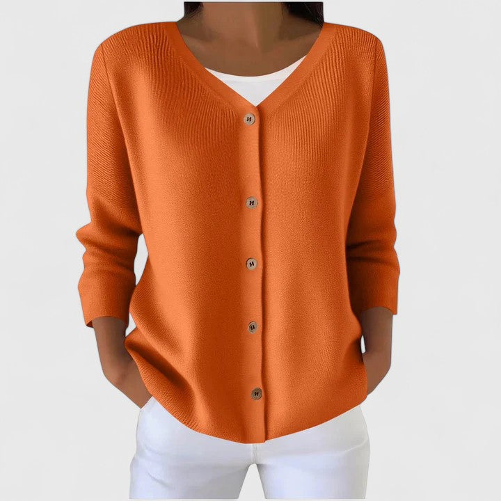 Women’s Elegant Button Front Cardigan