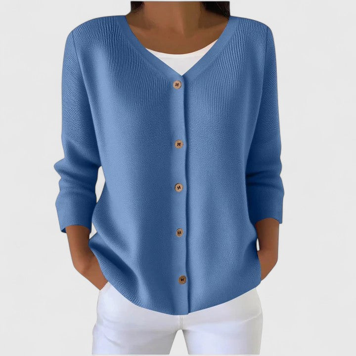 Women’s Elegant Button Front Cardigan