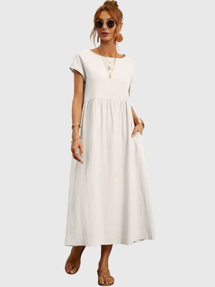 Giselle | Women’s Casual Pocket Dress with Relaxed Silhouette