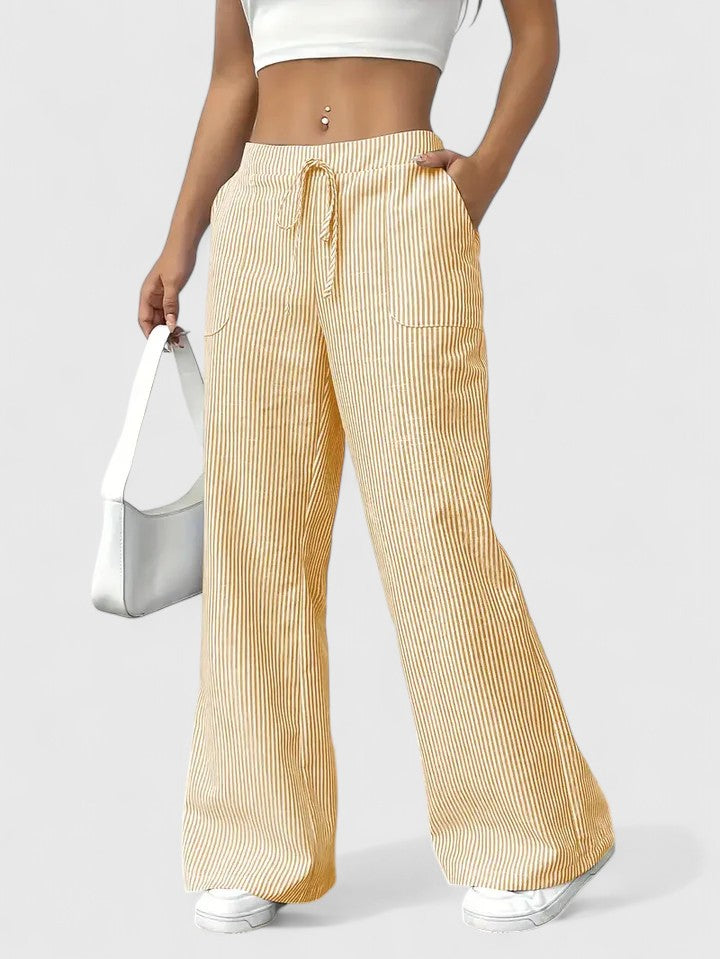 Women’s Elegant Pants with Adjustable Waist