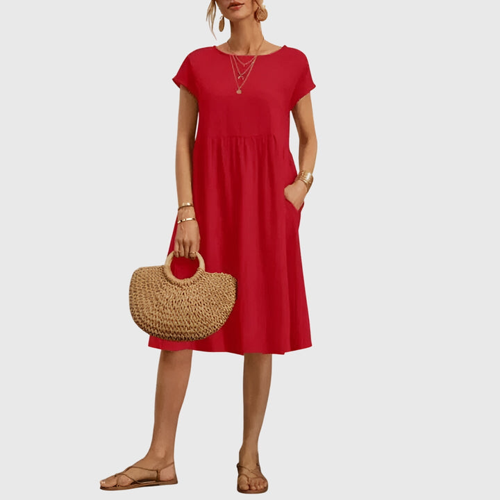 Women’s Elegant Spring Dress - Flowing Fit