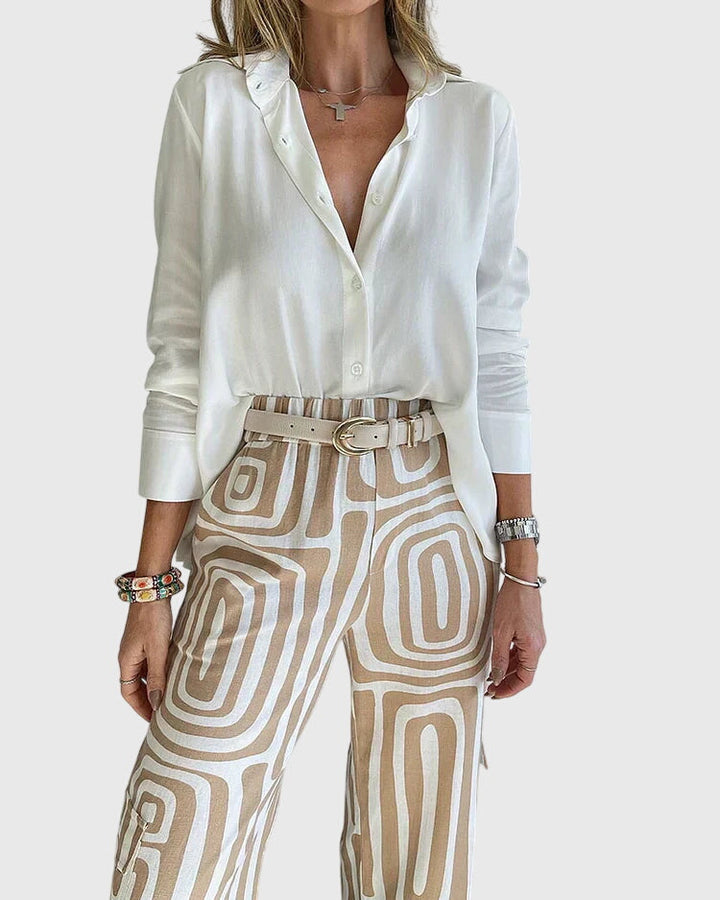 Women’s Stylish Pants with Free Blouse