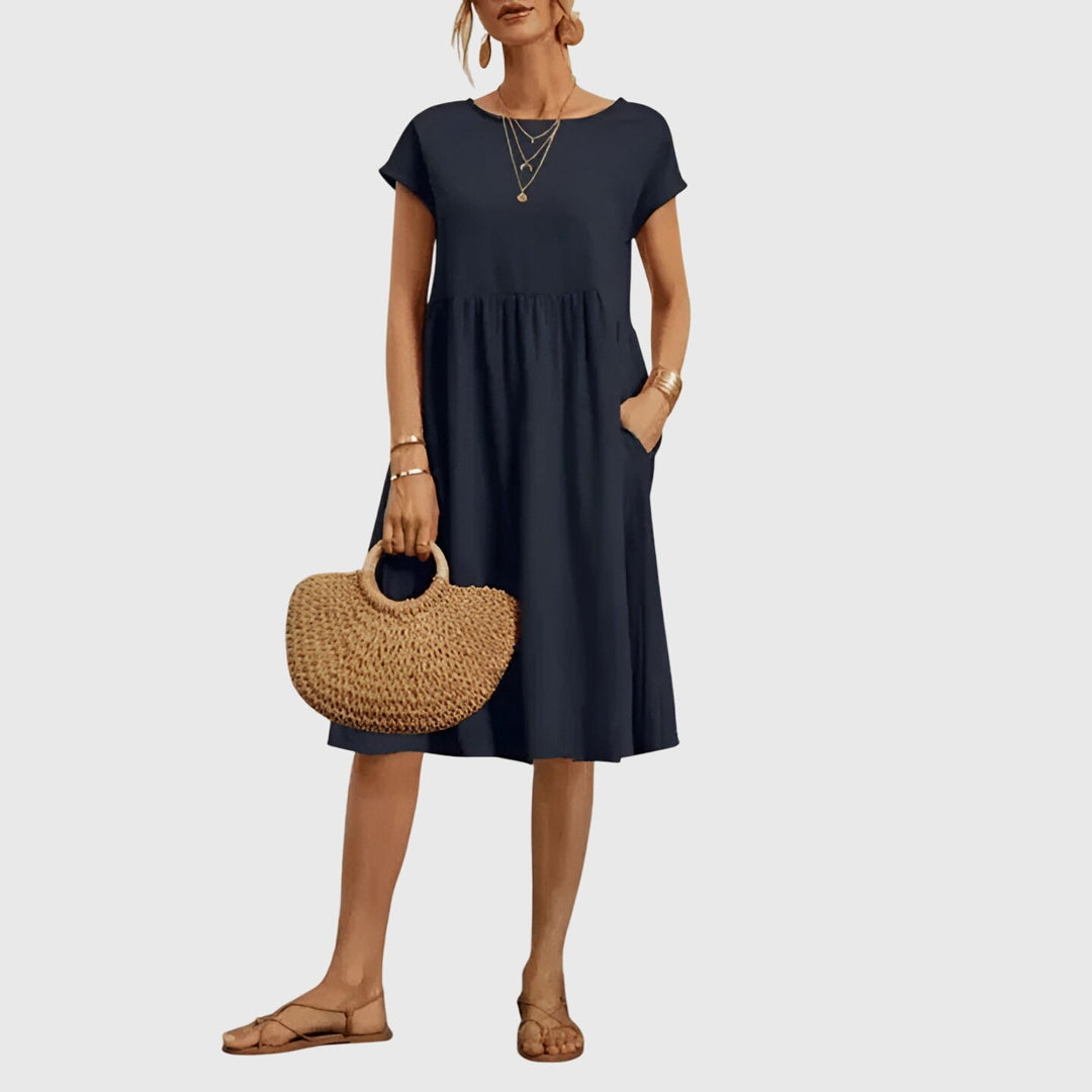 Women’s Elegant Spring Dress - Flowing Fit