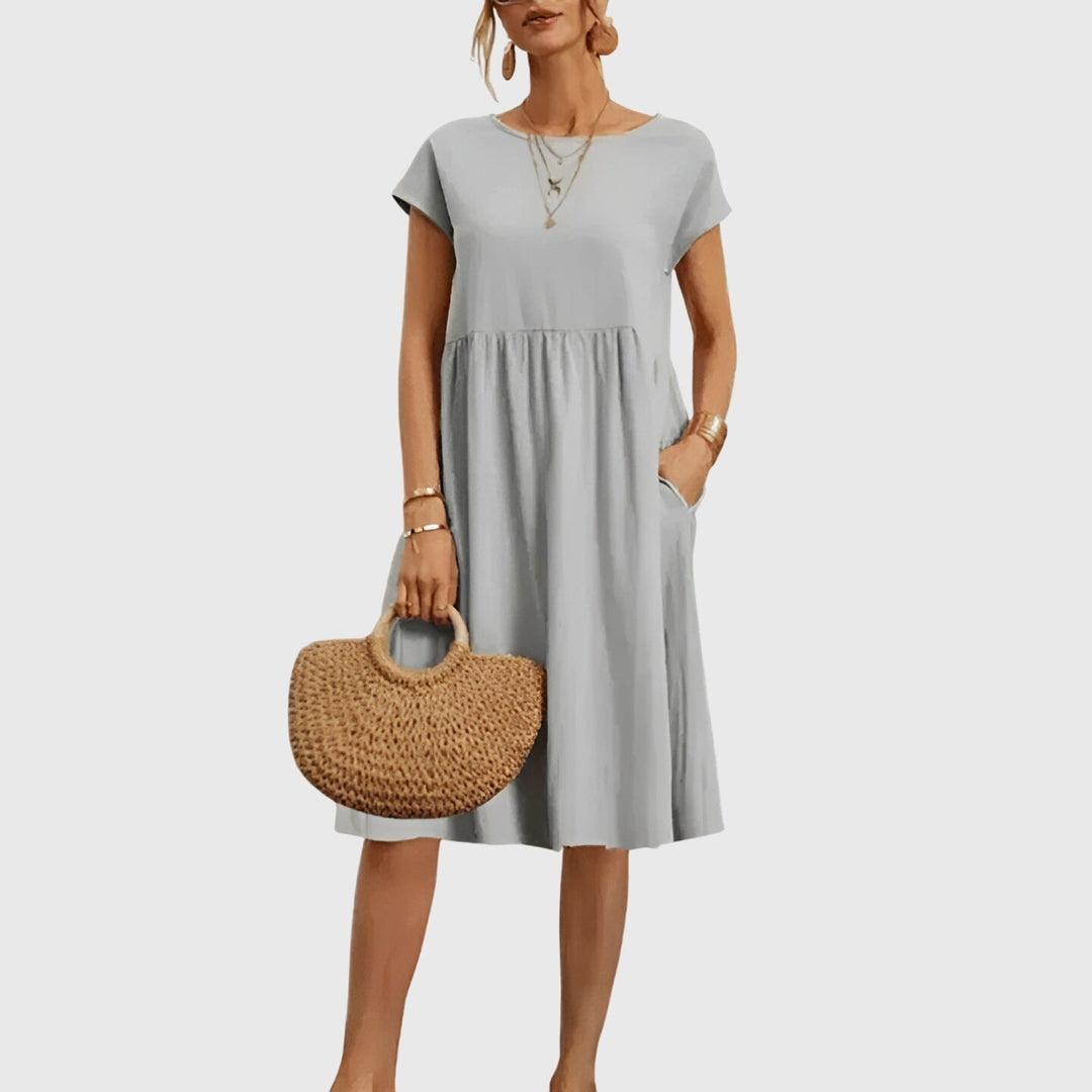 Women’s Elegant Spring Dress - Flowing Fit