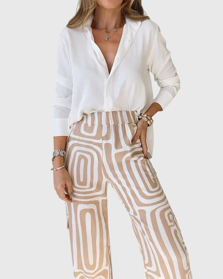 Women’s Stylish Pants with Free Blouse