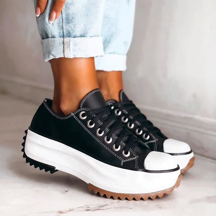 Women's Chunky Platform Lug Sole Sneakers
