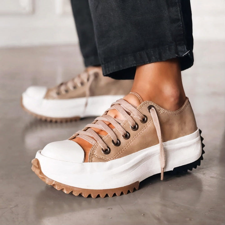 Women's Chunky Platform Lug Sole Sneakers