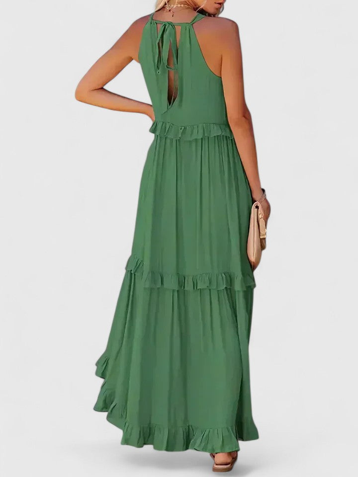 Women’s Elegant Dress with Ruffle Details