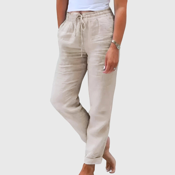 Margaret | Women’s Elegant Pants with Elastic Waistband