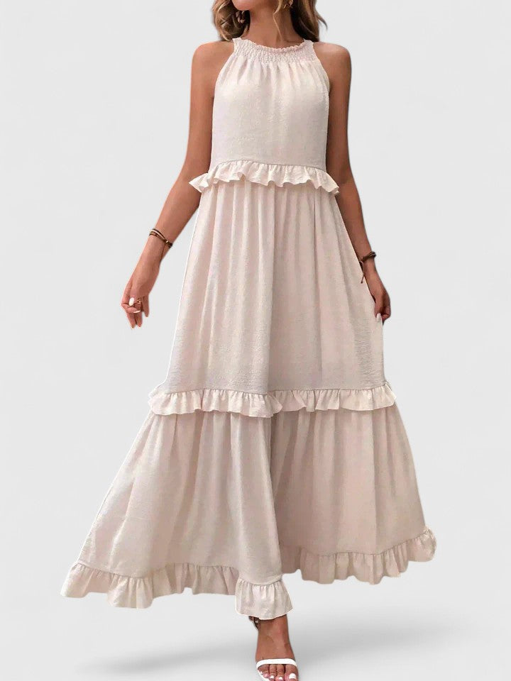 Women’s Elegant Dress with Ruffle Details