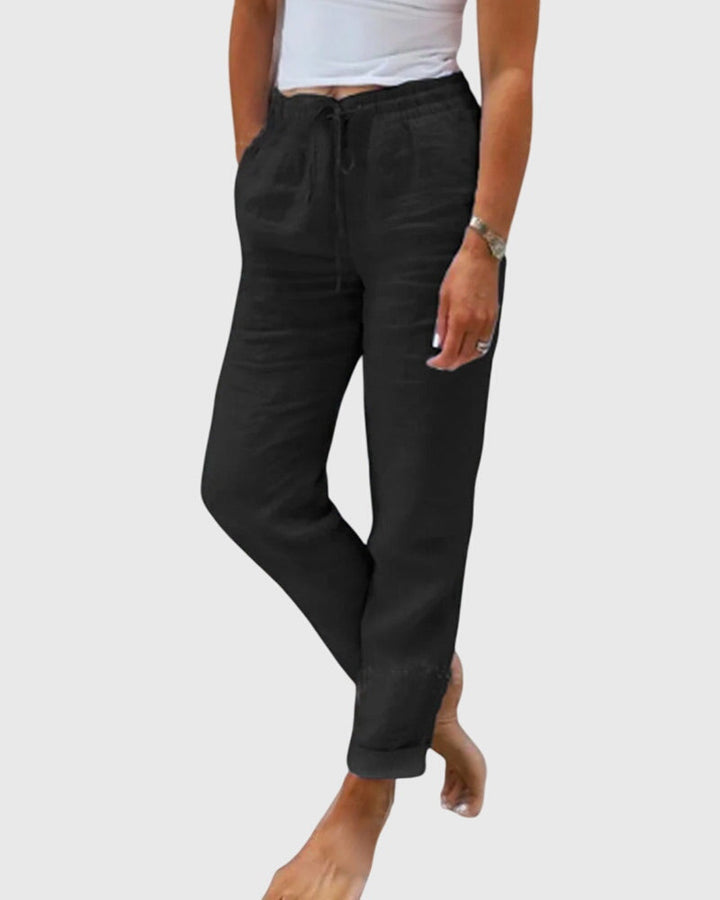 Margaret | Women’s Elegant Pants with Elastic Waistband