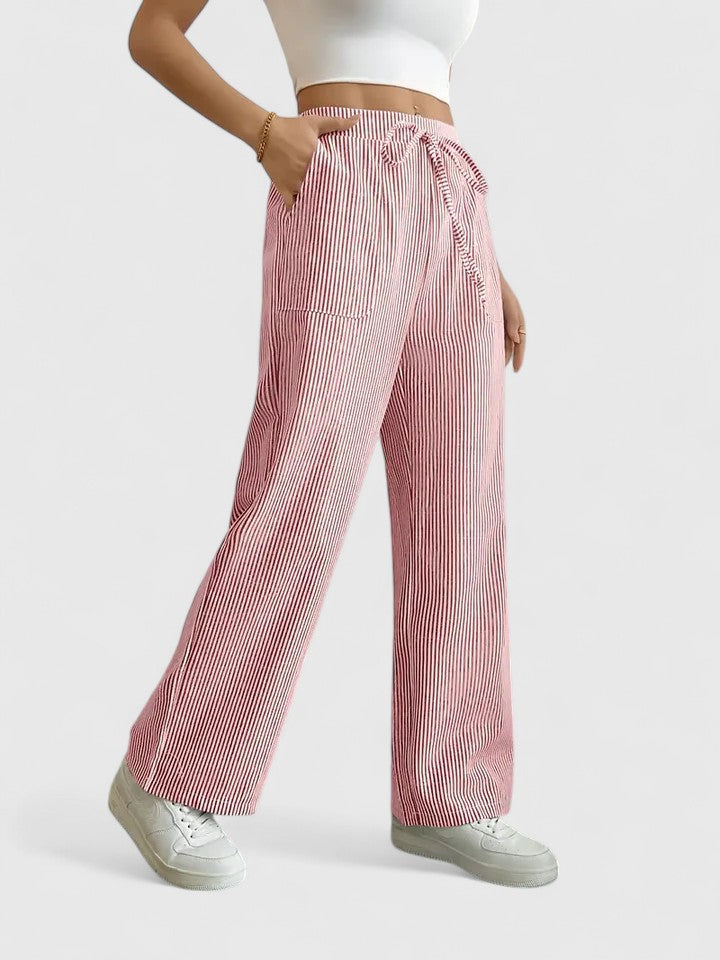 Women’s Elegant Pants with Adjustable Waist