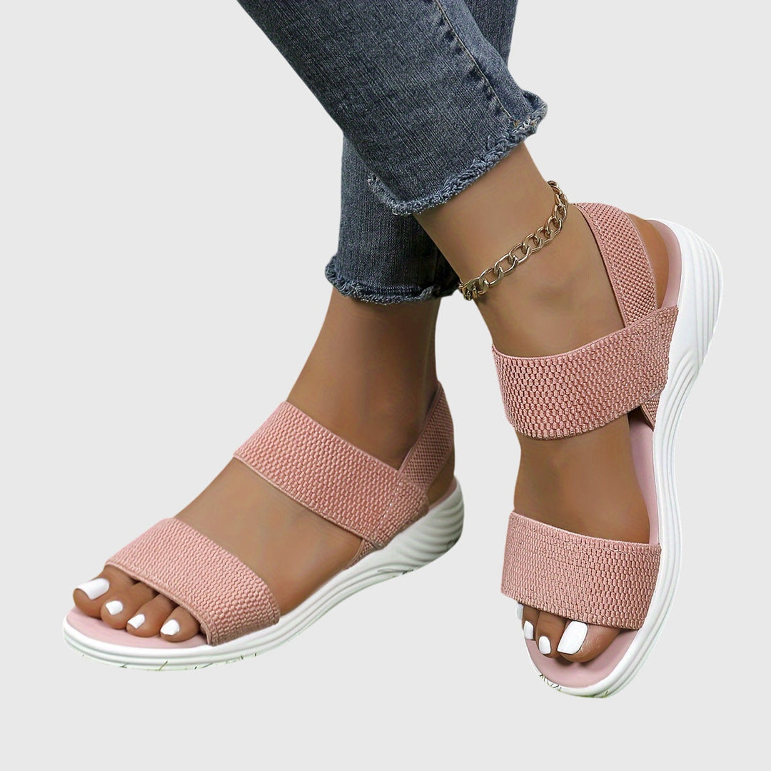 Women’s Lightweight Stretch Sandals with Orthopedic Support