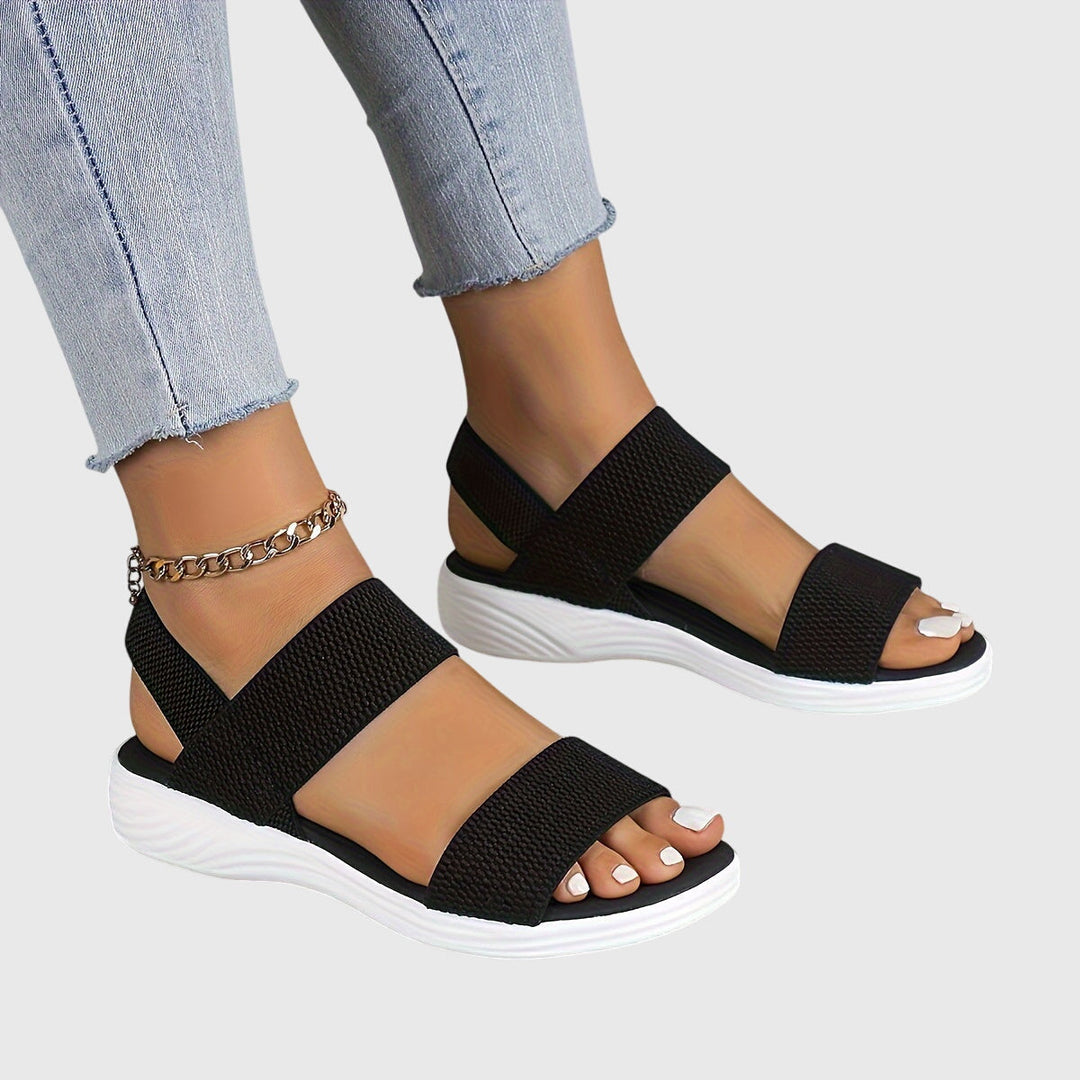 Women’s Lightweight Stretch Sandals with Orthopedic Support