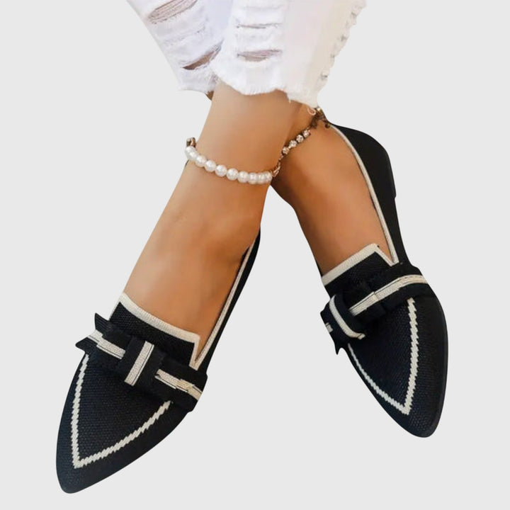 Women’s Comfy Shoes - Knot Detail