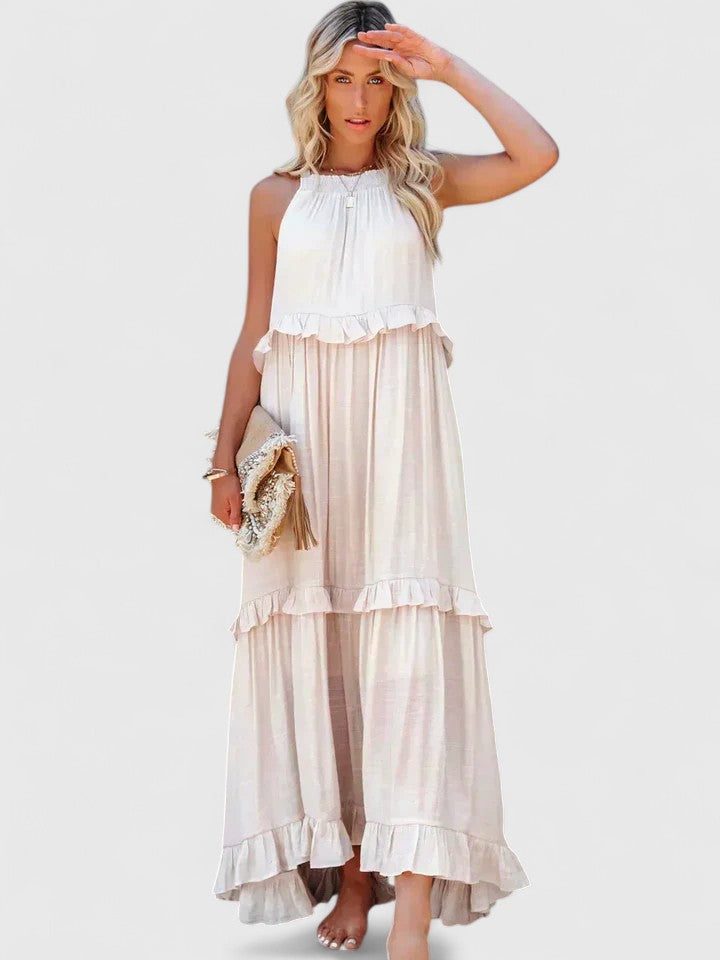 Women’s Elegant Dress with Ruffle Details