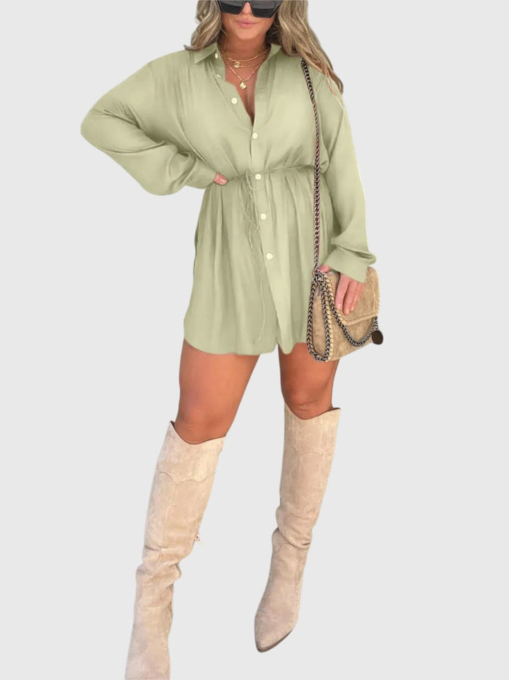 Women’s Romper Dress - Built-In Shorts