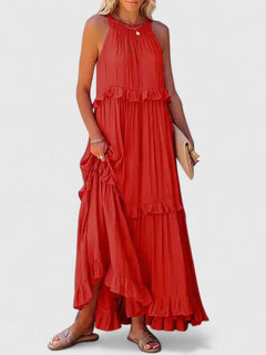 Women’s Elegant Dress with Ruffle Details
