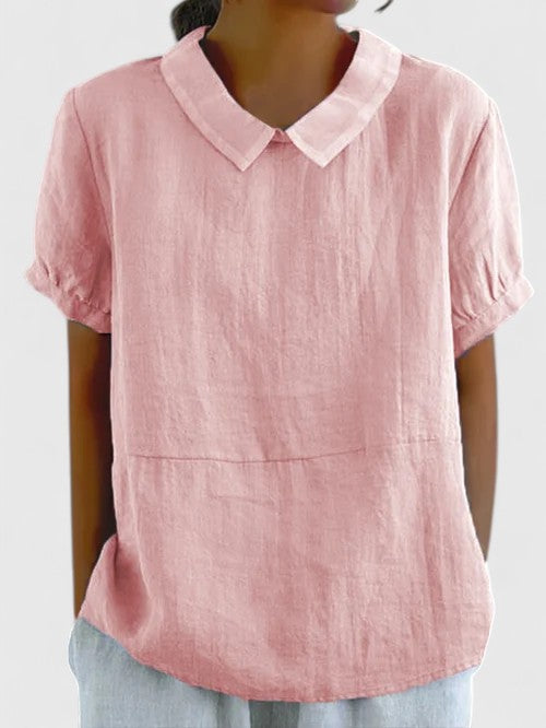 Women’s Elegant Shirt with Collar Detail