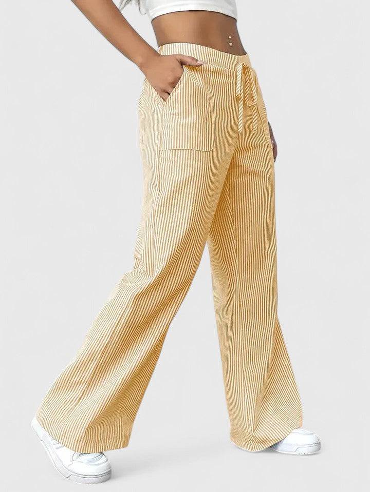 Women’s Elegant Pants with Adjustable Waist