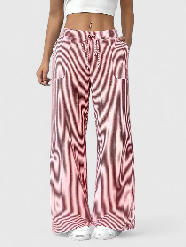 Women’s Elegant Pants with Adjustable Waist